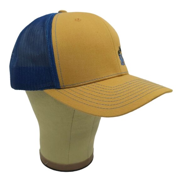 SNG Embroidered Logo Mesh Adjustable Snapback Cap Trucker Baseball Hat Wild Hog - Picture 3 of 13